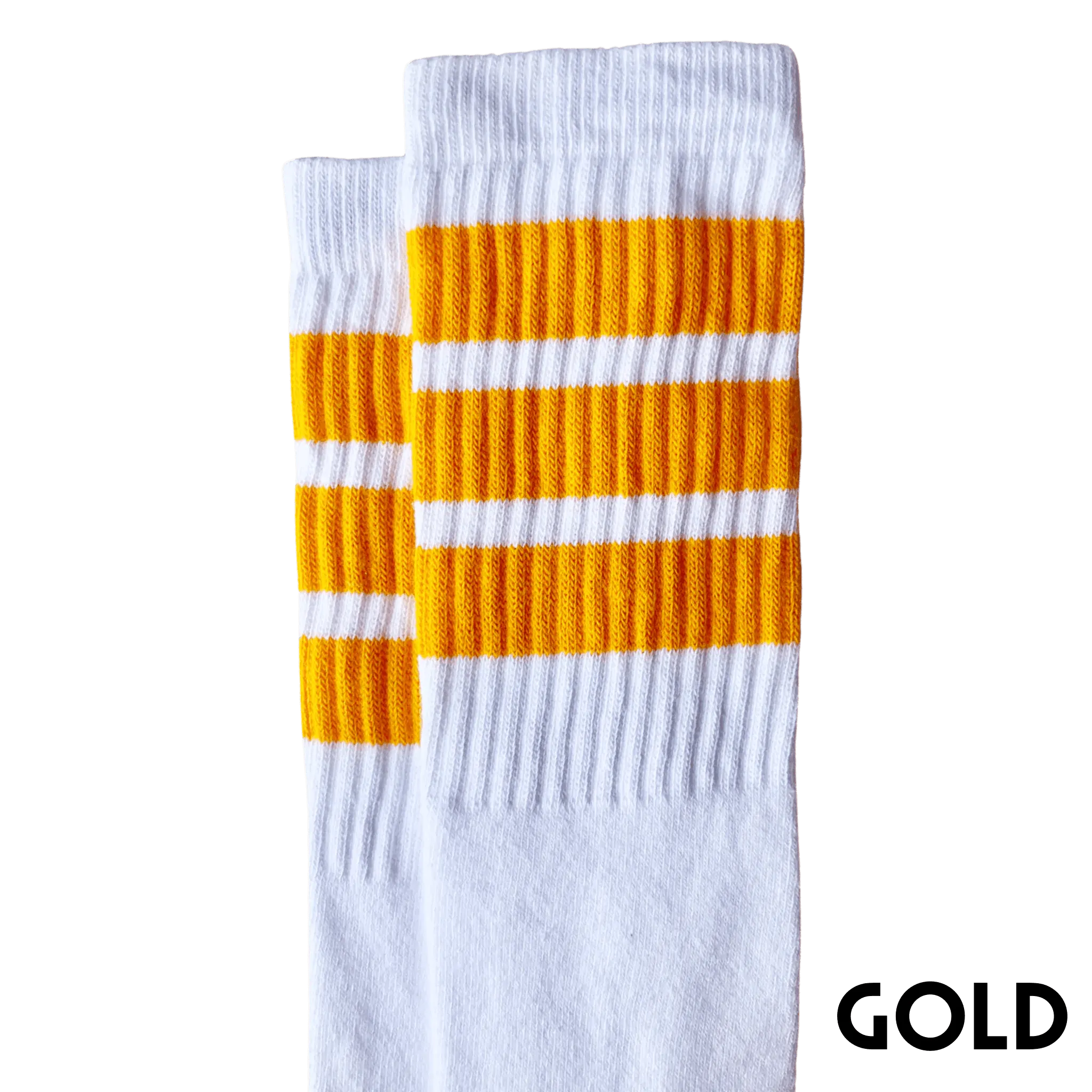 14-Inch Skater Socks - White Tube Sock