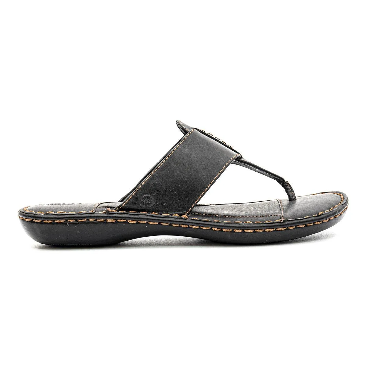 Born Whitman Sliders Leather Black Colour For Men