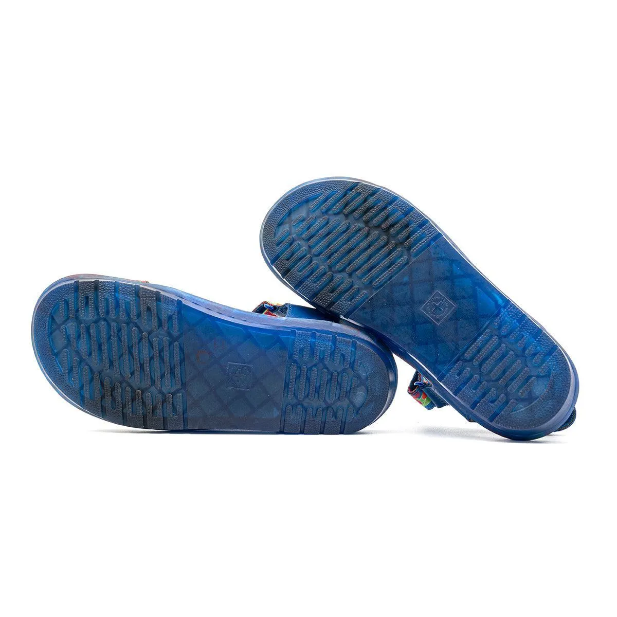 Dr. Martens Balfour Strap Flat Sandals Fabric Multicolour Colour For Women