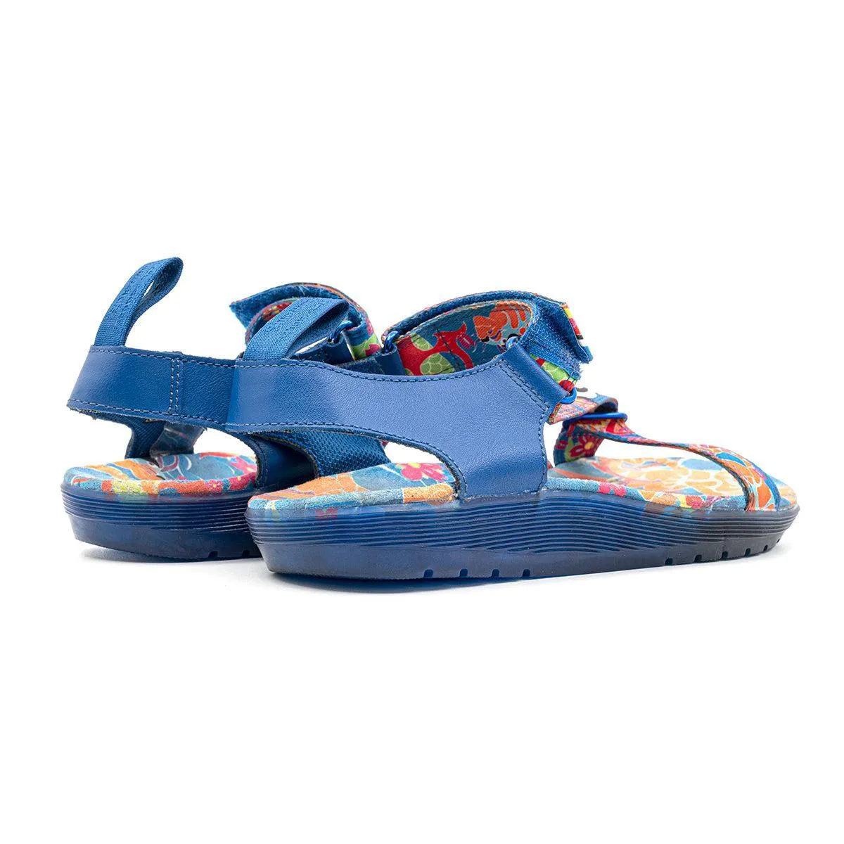 Dr. Martens Balfour Strap Flat Sandals Fabric Multicolour Colour For Women