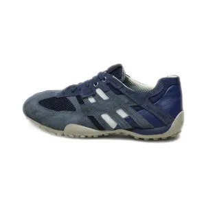 Geox Sport Sport Shoes Suede Blue Colour For Men