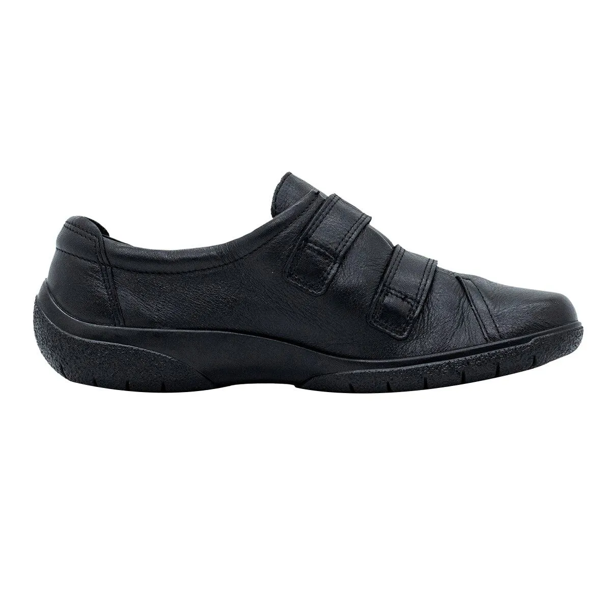 Hotter Leap Ii Pumps Leather Black Colour For Women