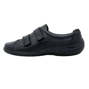 Hotter Leap Ii Pumps Leather Black Colour For Women