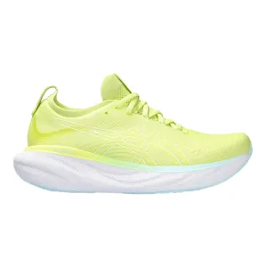 Men's Asics Gel-Nimbus 25, Glow Yellow/White, 13.5 D Medium