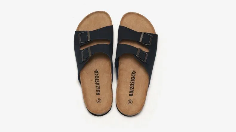 Men's Cork Beach Slippers 47266006YM
