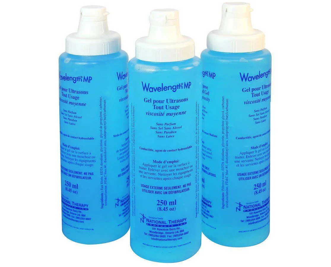 National Therapy Wavelength Multi Purpose Ultrasound Gel