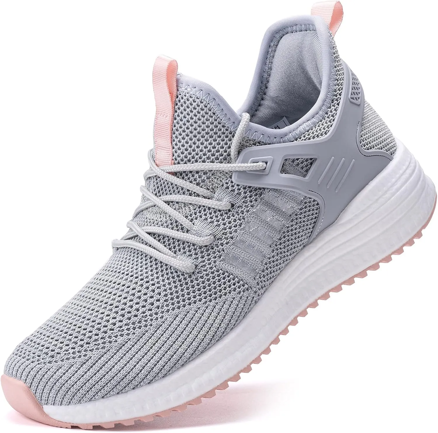 SDolphin Running Walking Shoes Women - Womens Tennis Shoes Walking Sneakers Gym Workout Athletic Lightweight Exercise Training Grey Shoes