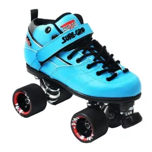 Sure-Grip Rebel Blue Roller Skates
