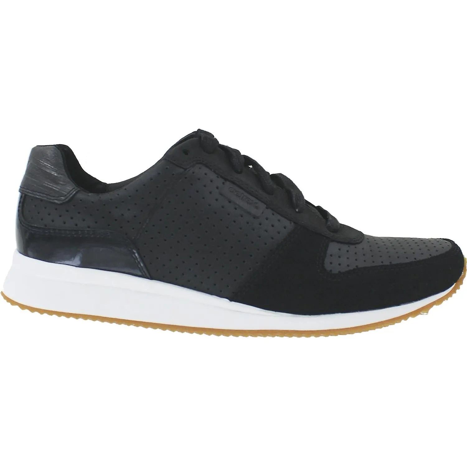 Women's Aetrex Daphne Black Leather/Suede