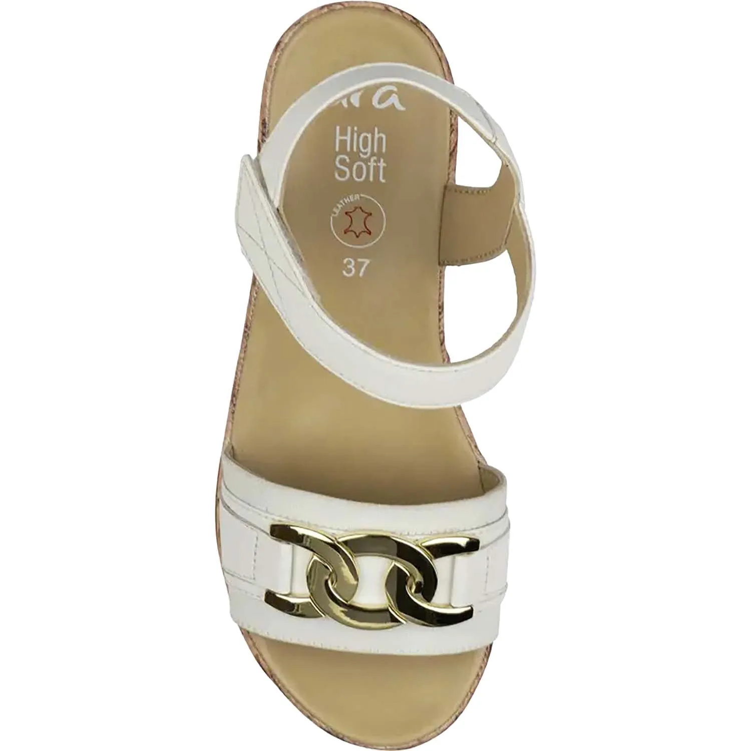 Women's Ara Palmdale White Nappa Leather