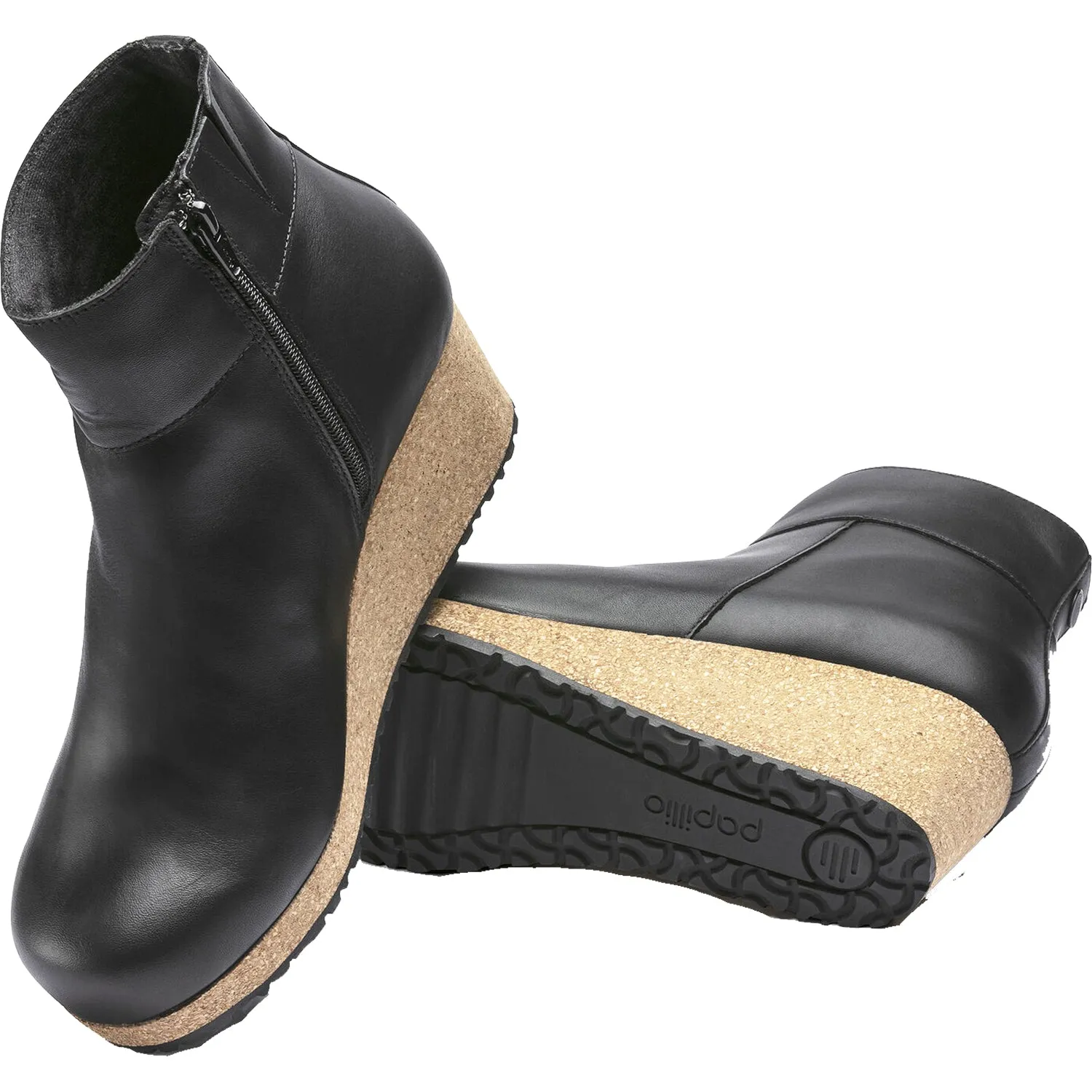 Women's Birkenstock Papillio Ebba Black Leather