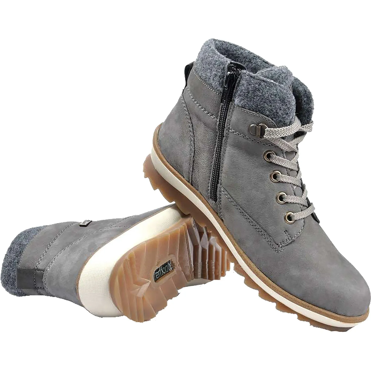 Women's Remonte R4370-45 Gillan 70 Gris/Granite Leather