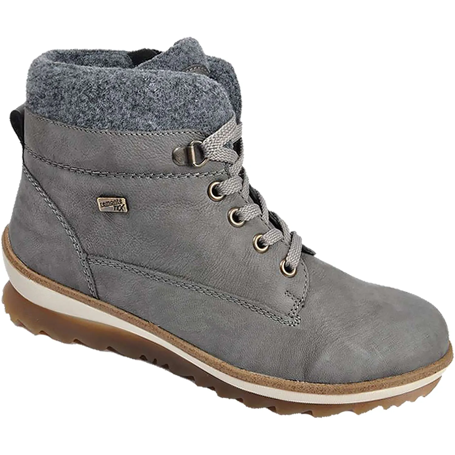 Women's Remonte R4370-45 Gillan 70 Gris/Granite Leather