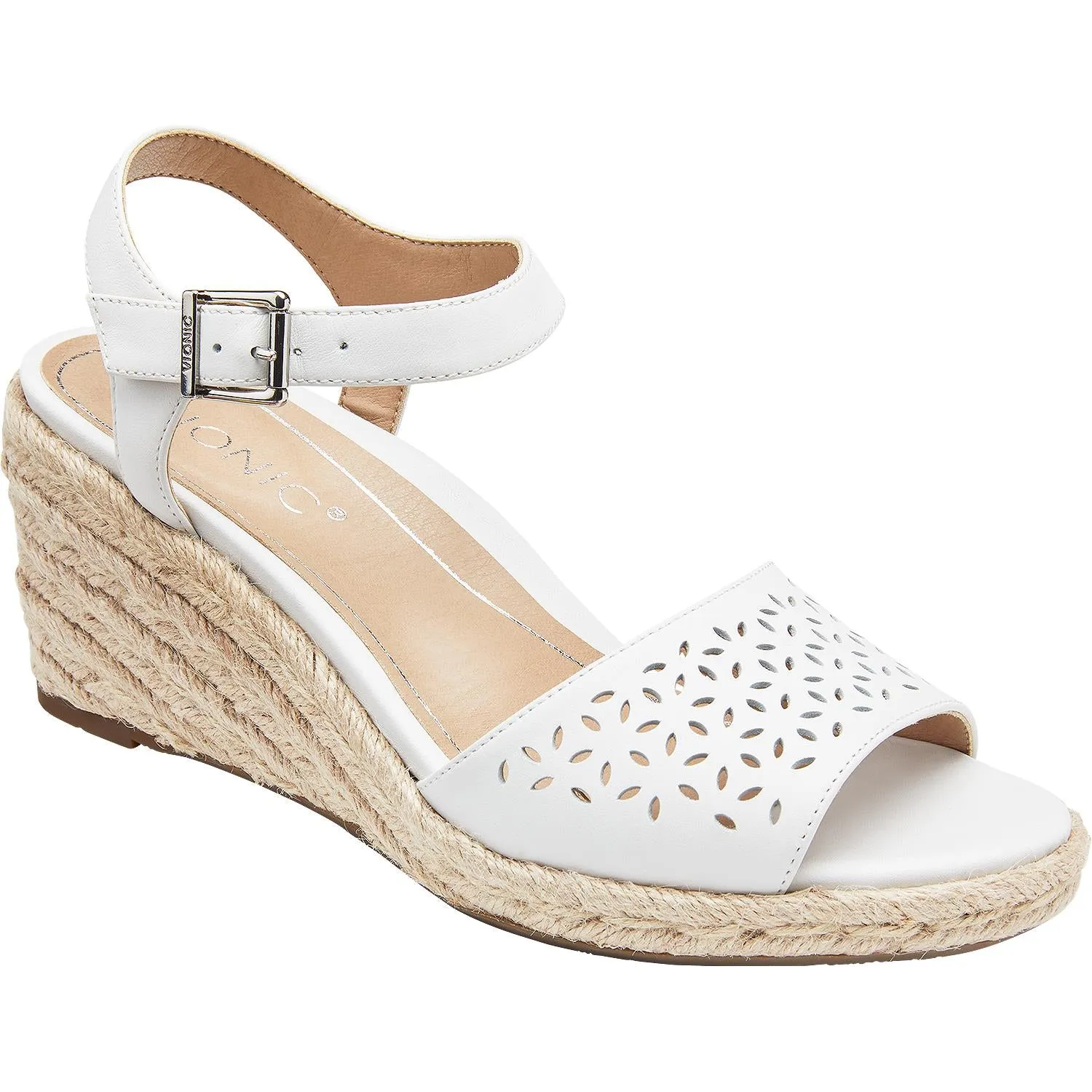 Women's Vionic Ariel White Leather