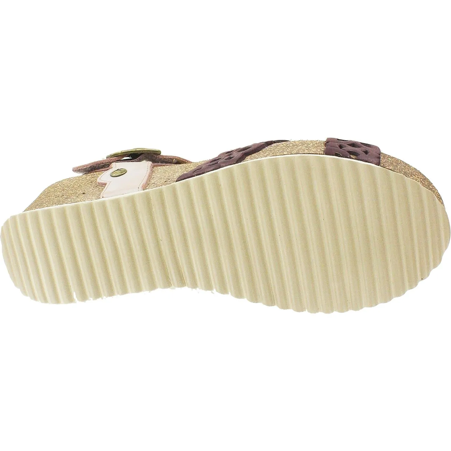 Women's Wanda Panda Evita Berenjena Purple/Mauve Leather