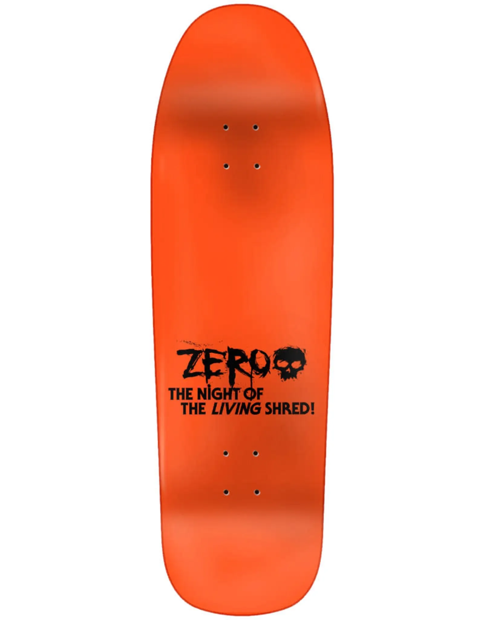 Zero Skateboards Night Of The Living Shred Shaped DECK - NA